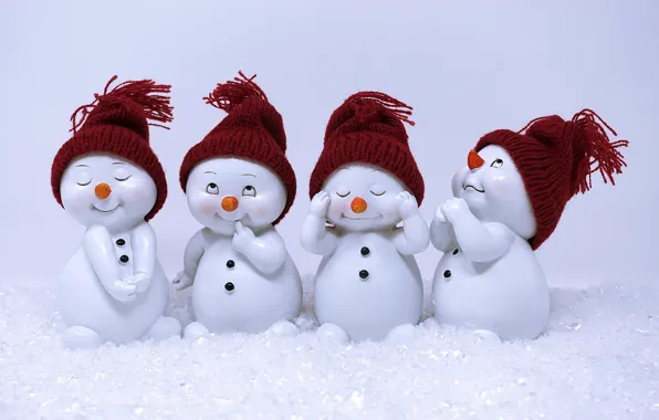 Картинка зима, рождество, фигура, милый, снеговик, смешной, сувенир, забава, рождественский мотив, весёлый