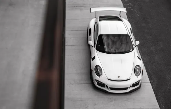 Картинка 911, Porsche, White, GT3RS, VAG