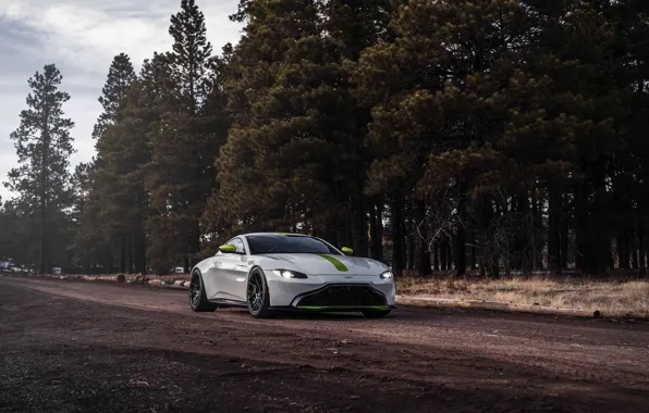Картинка Aston Martin, Vantage, White