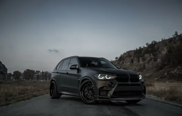 Картинка вид спереди, 2018, BMW X5, кроссовер, X5M, Z Performance