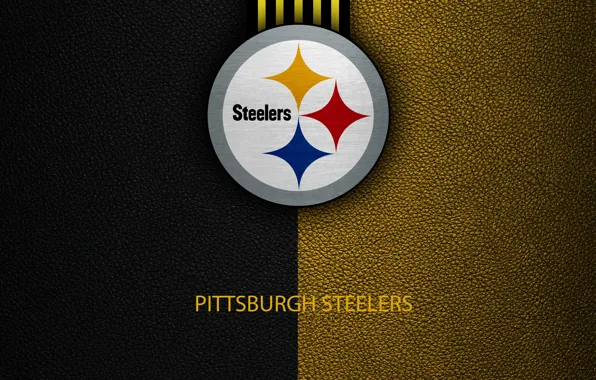 Картинка wallpaper, sport, logo, NFL, Pittsburgh Steelers