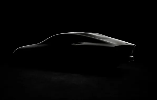 Картинка Mercedes-Benz, силуэт, 2015, Intelligent Aerodynamic Automobile, Concept IAA