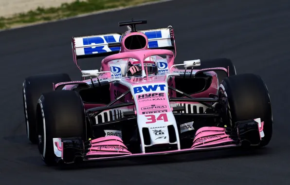 Картинка боллид, 2018, автоспорт, Force India F1
