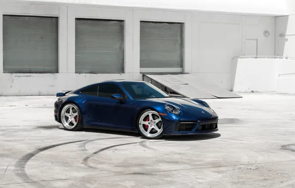 Картинка Porsche, Blue, Porsche 911, Sportcar