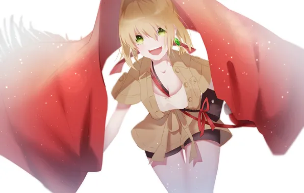 Картинка девушка, улыбка, Fate / Grand Order, Судьба великая кампания