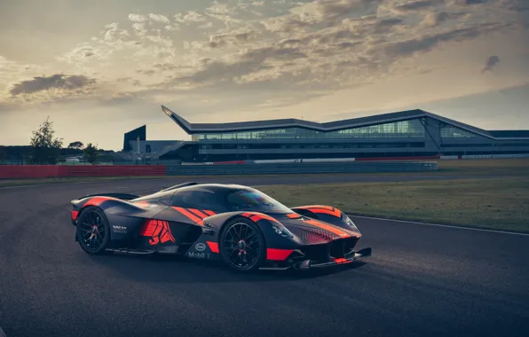 Картинка Aston Martin, трек, гиперкар, Valkyrie, Red Bull Racing