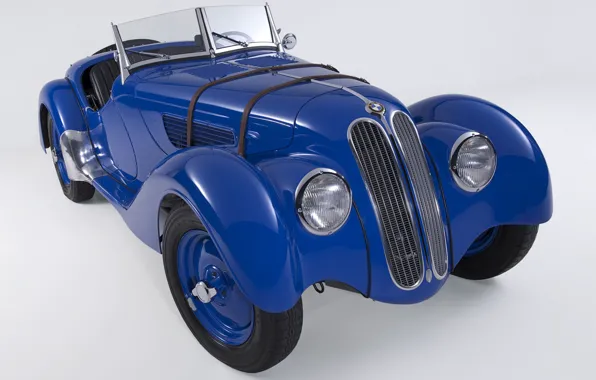 Картинка Roadster, BMW, Фары, Classic, BMW 328, Хром, Classic car, 1936, Радиаторная Решетка, BMW 328 Roadster
