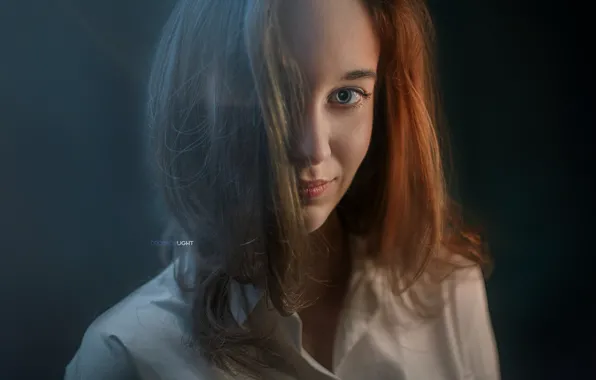 Картинка взгляд, портрет, Девушка, Alexander Drobkov-Light, Виктория Рейн