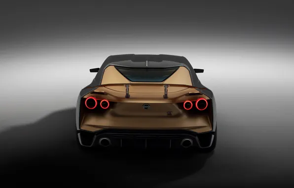 Картинка Concept, Nissan, вид сзади, 2018, ItalDesign, GT-R50