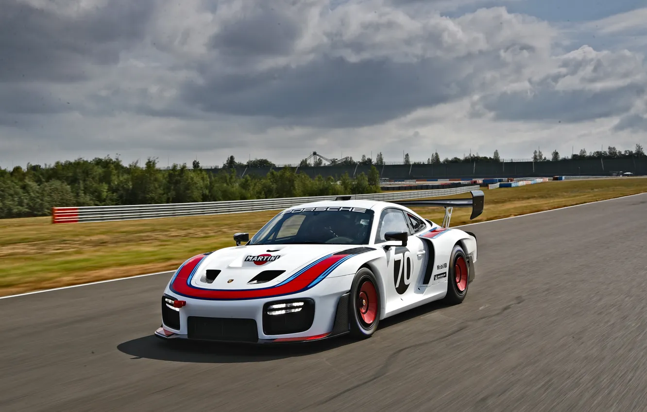 Фото обои Porsche, Скорость, Трасса, 2019, Porsche 935, Porsche 935 (991)