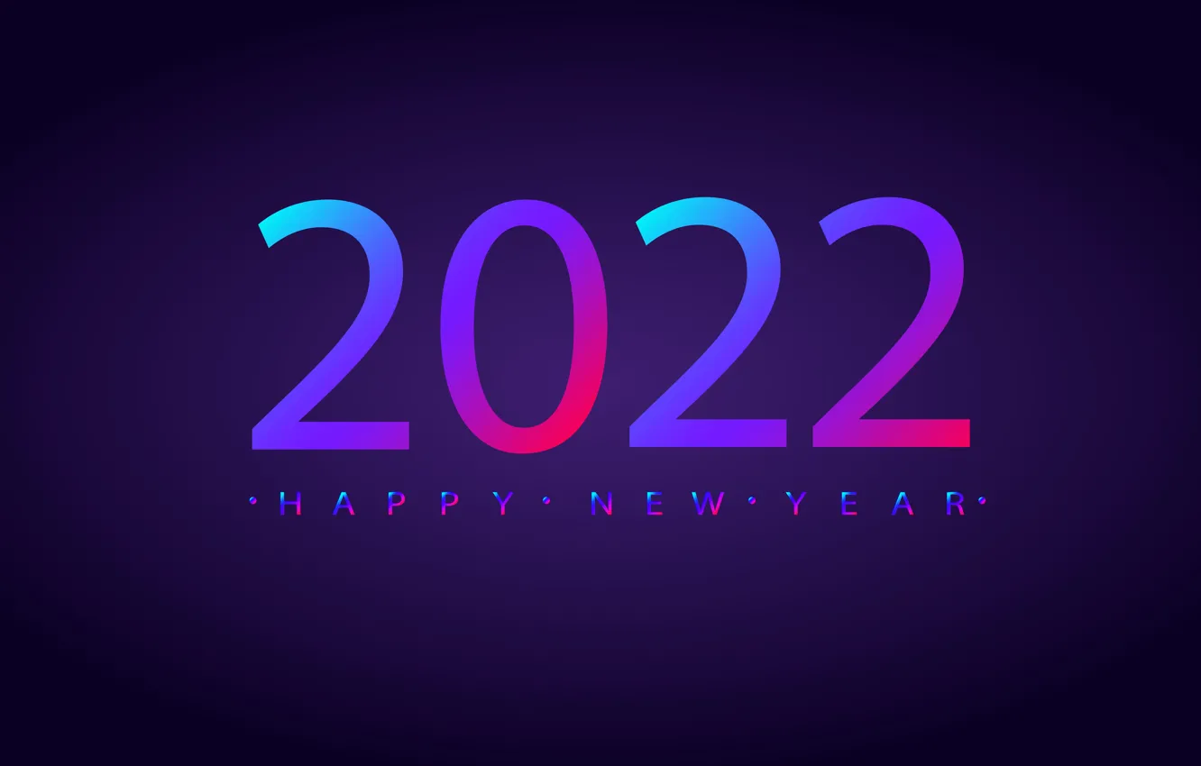 Фото обои праздник, неон, Новый Год, цифры, Happy New Year, с новым годом, Merry Christmas, 2022, Feliz …