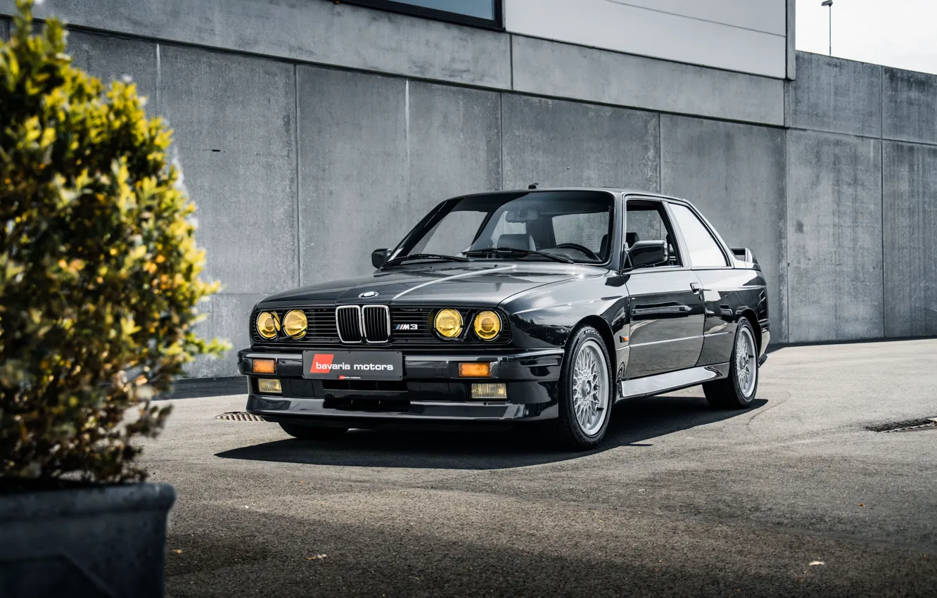 Фото обои BMW, Coupe, E30, 3-Series, M3