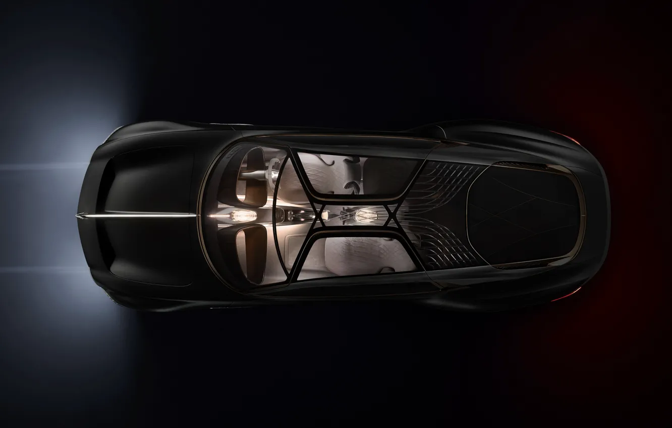Фото обои купе, Bentley, вид сверху, concept car, 2019, EXP 100 GT