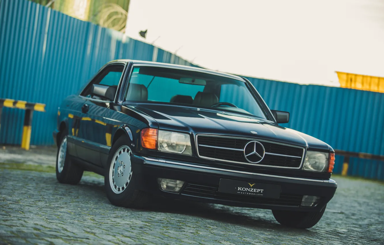 Фото обои Mercedes-Benz, Coupe, C126, 560SEC