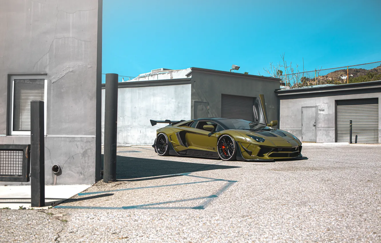 Фото обои Lamborghini, Aventador, Wheels