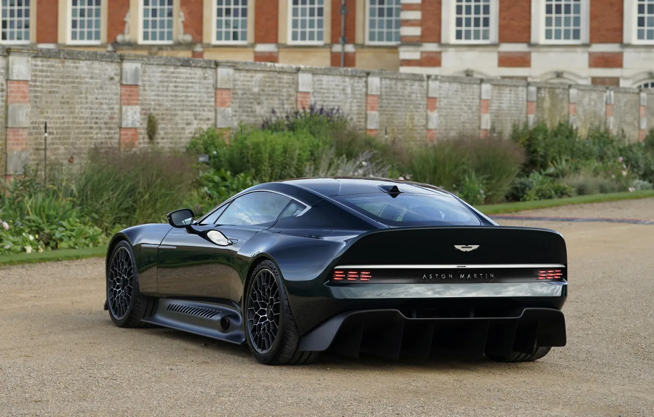 Фото обои Aston Martin, купе, сзади, V12, Victor, 2020