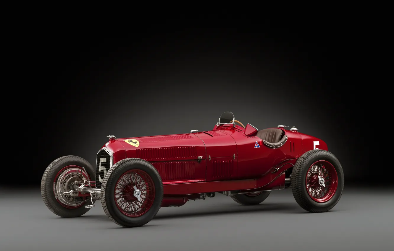 Фото обои Спицы, Alfa Romeo, Classic, Scuderia Ferrari, 1932, Grand Prix, Classic car, Sports car, Alfa Romeo …