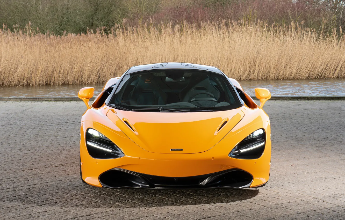 Фото обои McLaren, суперкар, вид спереди, 2018, MSO, 720S, Spa 68, Spa 68 Collection