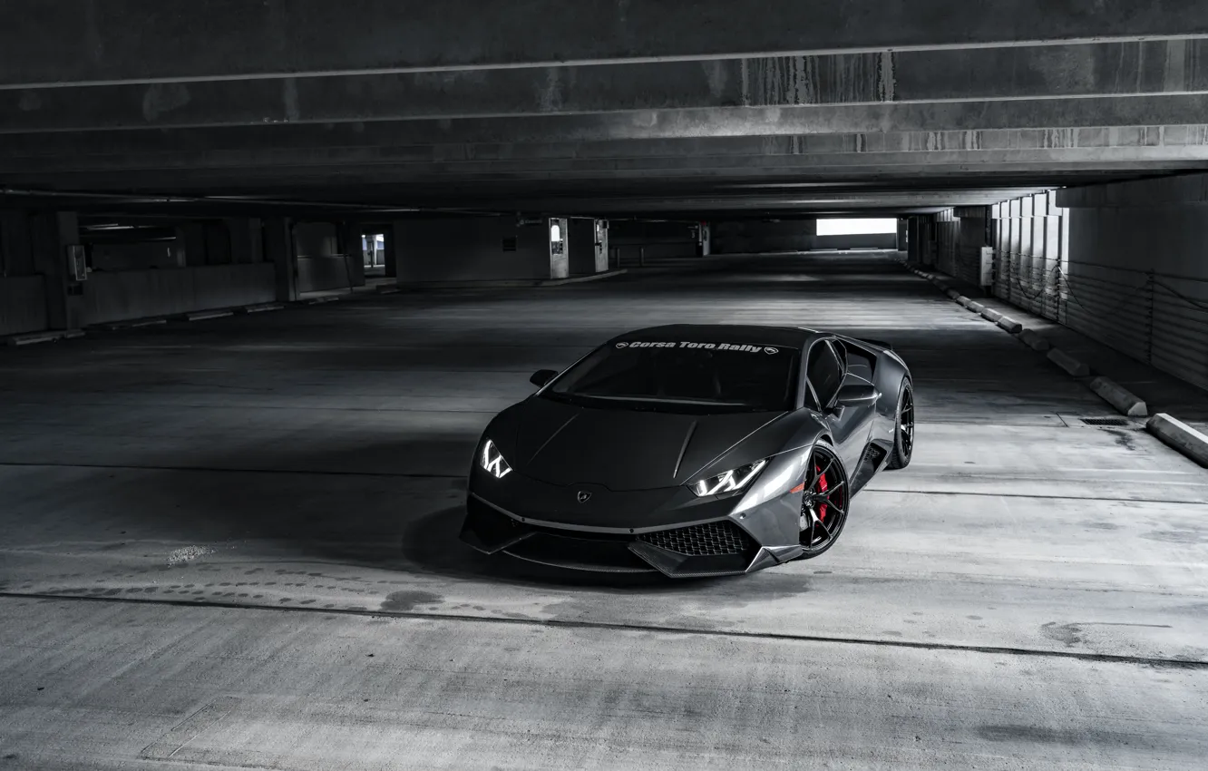 Фото обои Lamborghini, Shadow, VAG, Huracan