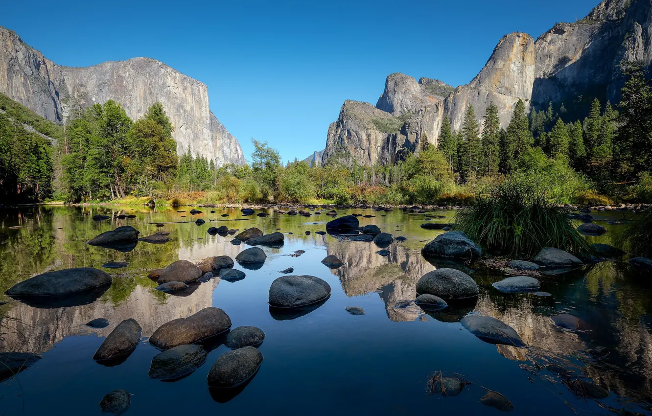 Фото обои Калифорния, США, Yosemite National Park