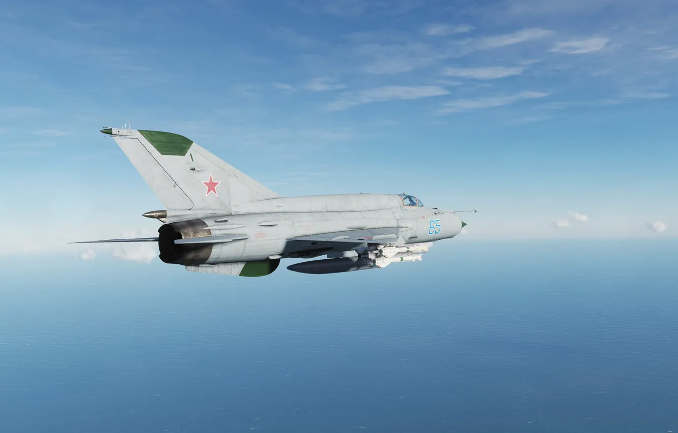 Фото обои ОКБ МиГ, МиГ-21бис, Фронтовой истребитель