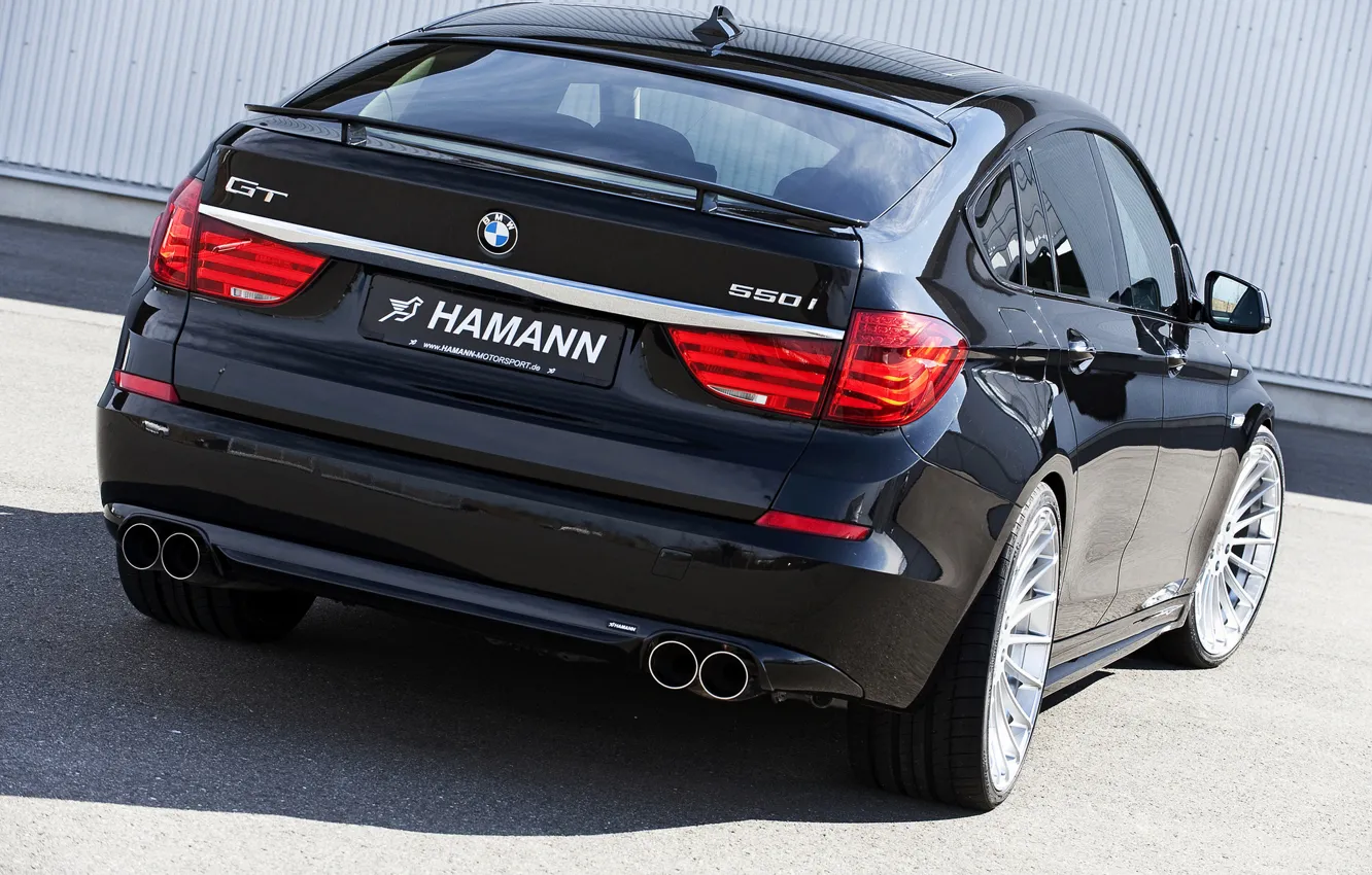 Фото обои BMW, Hamann, 2010, вид сзади, Gran Turismo, 550i, 5er, F07, 5-series, GT