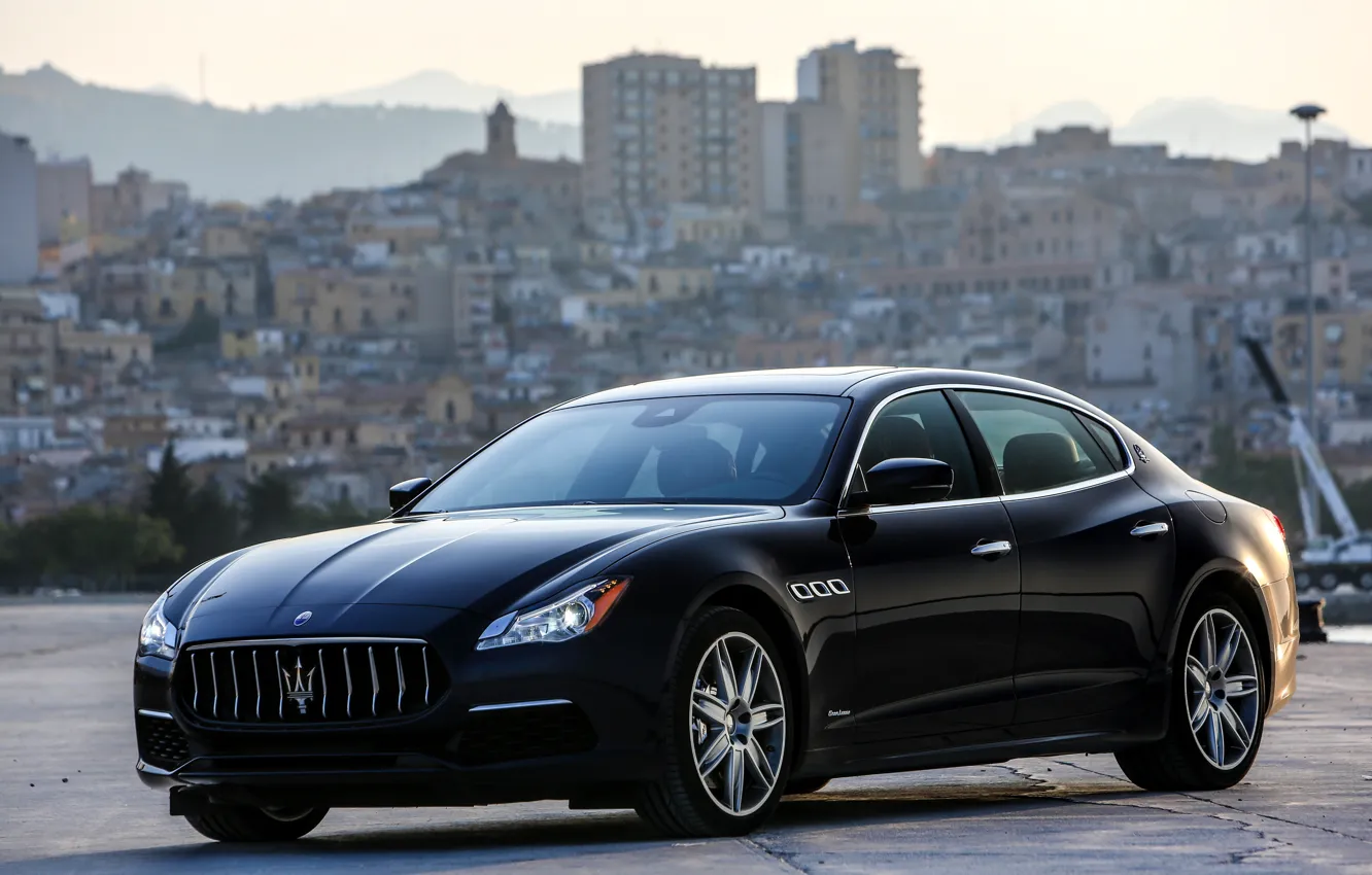 Фото обои Maserati, Quattroporte, металлик
