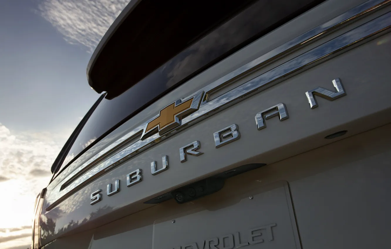 Фото обои Chevrolet, SUV, корма, Suburban, 2020