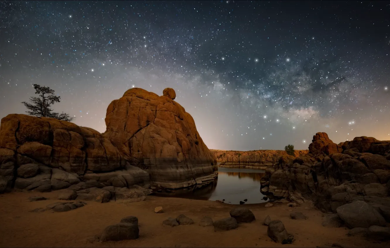 Фото обои nature, Arizona, night, landscape beautiful