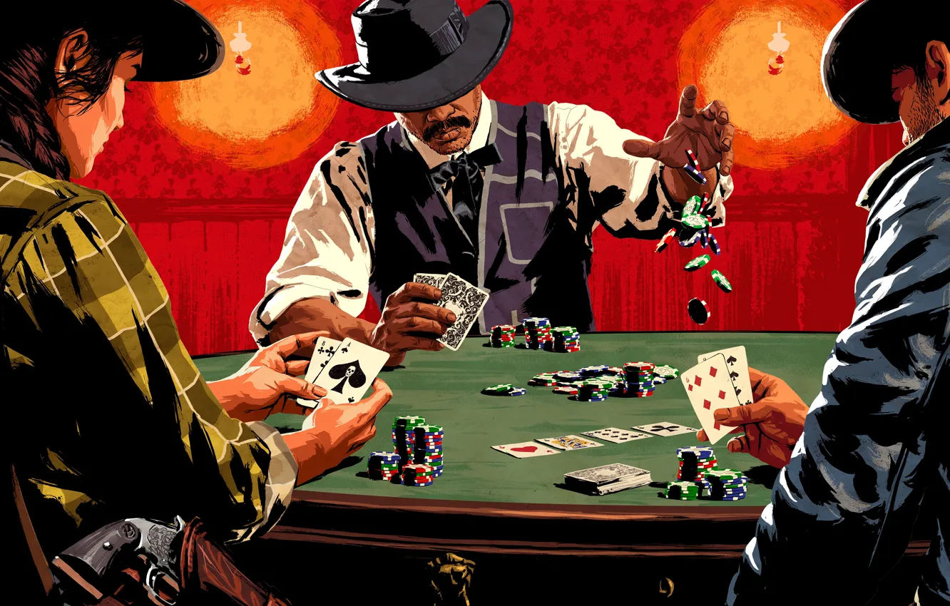 Покер онлайн на диком западе авангард карты играть