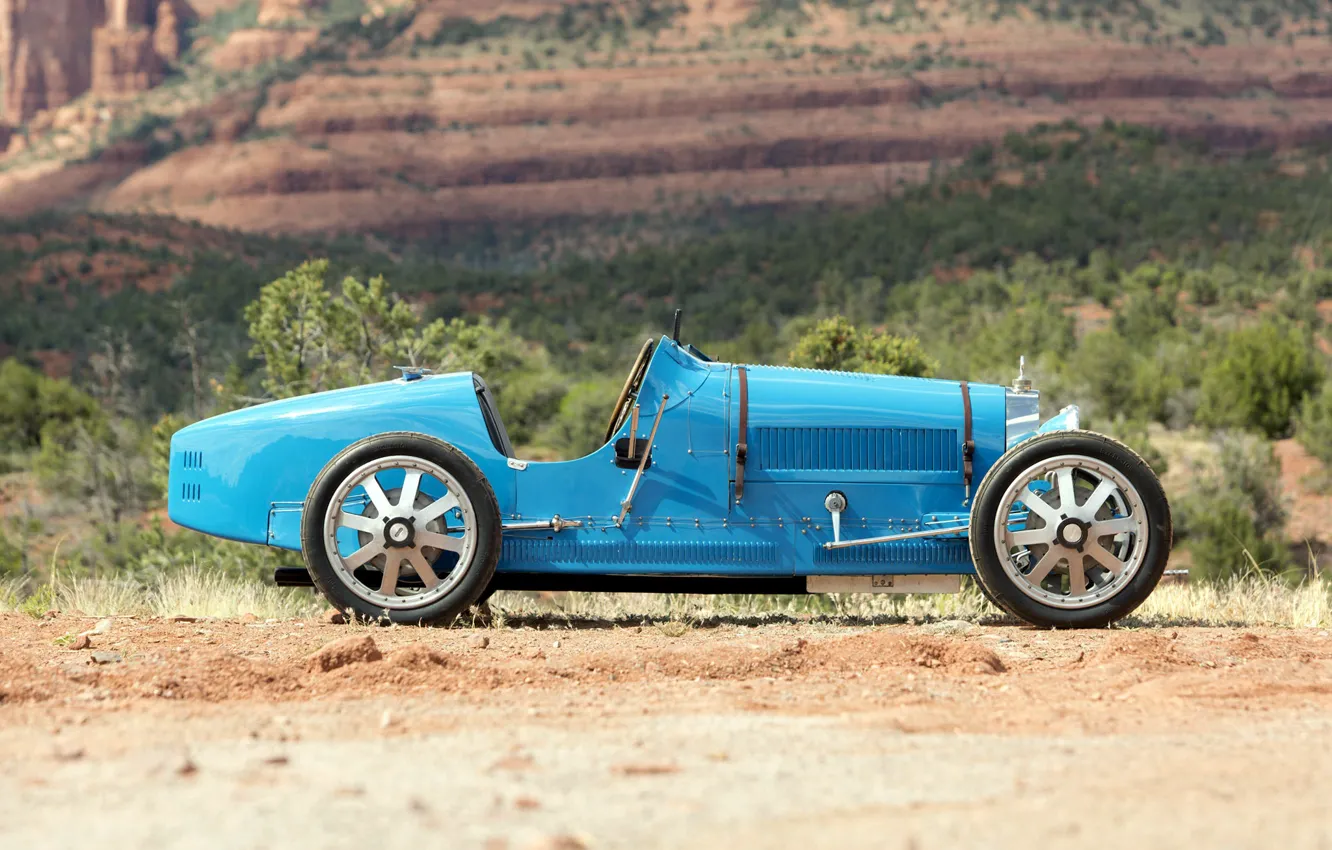 Фото обои Bugatti, Classic, Classic car, 1924, Type 35, Bugatti Type 35 Prototype