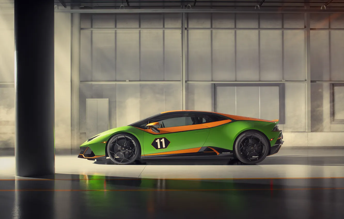 Фото обои Lamborghini, суперкар, Evo, Huracan, GT Celebration
