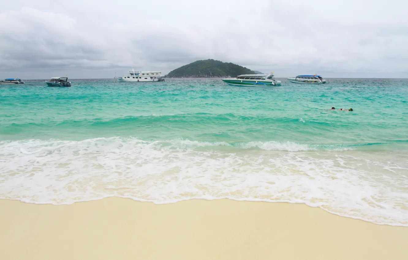 Фото обои песок, море, волны, пляж, лето, summer, beach, sea, ocean, seascape, sand, wave
