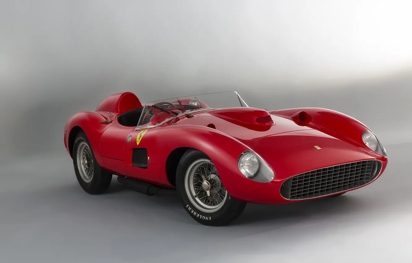 Фото обои Спицы, Ferrari, Classic, 1957, Classic car, Sports car, Ferrari 335 S Spyder