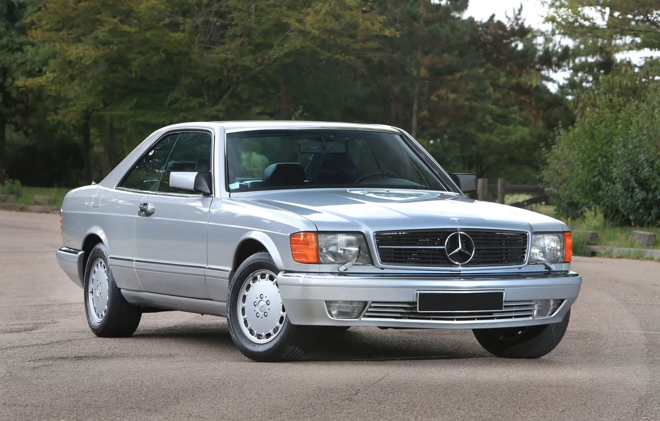 Фото обои COUPE, Mercedes - Benz, 560sec, C126