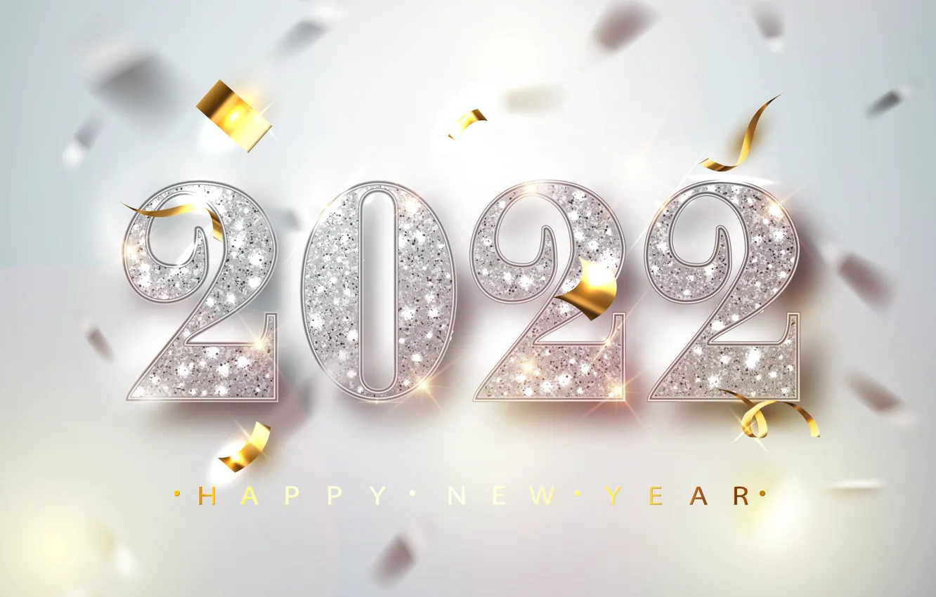 Фото обои фон, Рождество, цифры, бриллианты, Новый год, 2022