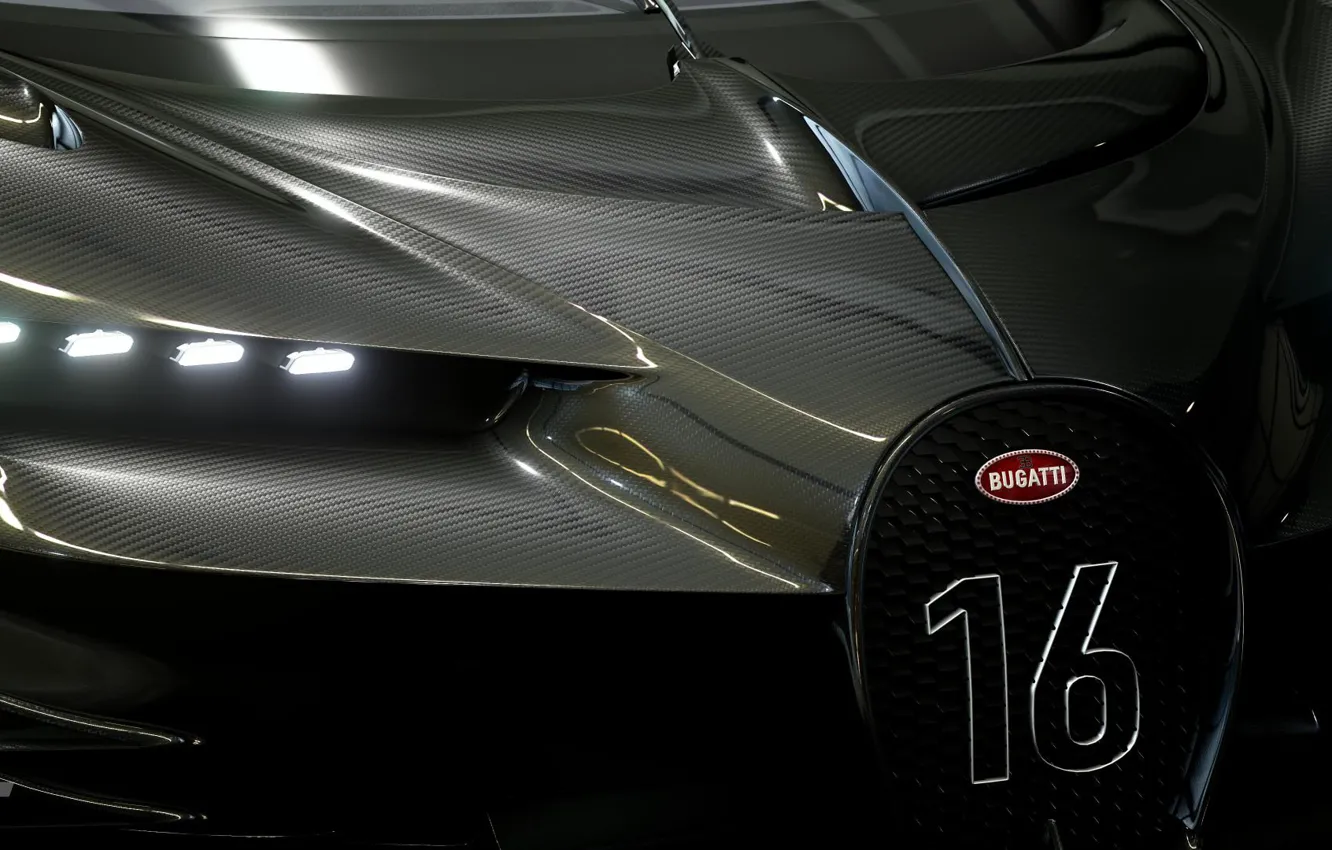 Фото обои Concept, Авто, Bugatti, Машины, Бугати, Gran Turismo Sport