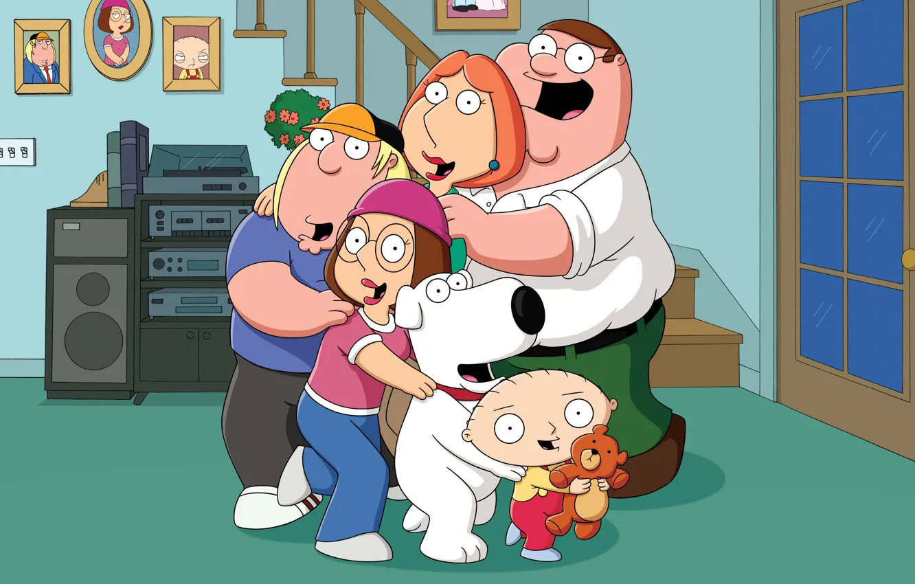 Стьюи, Крис, Megatron, Family Guy, Мультфильм, Peter, Chris, Peter Griffin,...