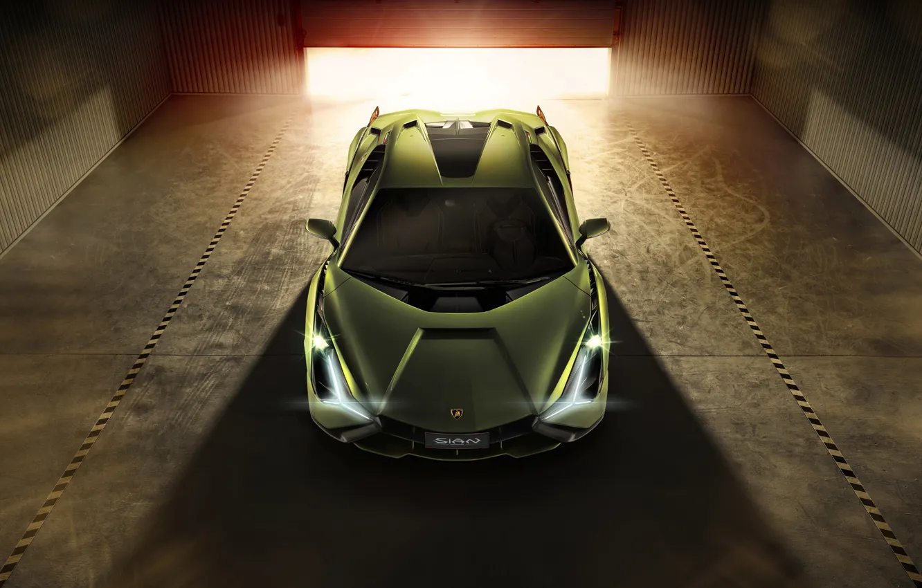 Фото обои Lamborghini, суперкар, Sián