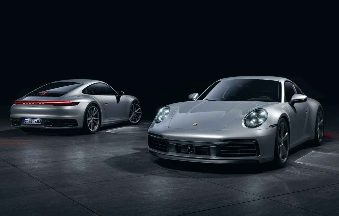 Фото обои Авто, Porsche, Машина, Серый, Porsche 911, Transport & Vehicles, Porsche 911 Carrera 4S, by Umit …