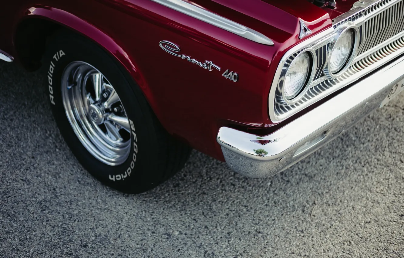Фото обои Dodge, Car, Classic, 1967, Hemi, Coronet 440