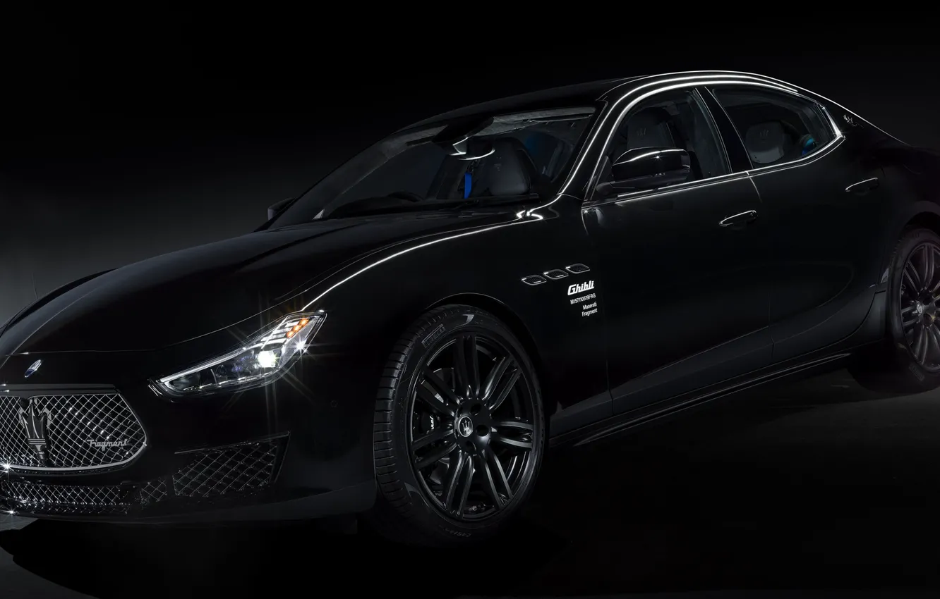 Фото обои черный, суперкар, масерати, Special Edition, Maserati Ghibli, спортивный автомобиль, специальная серия, Maserati Ghibli Operanera, by …