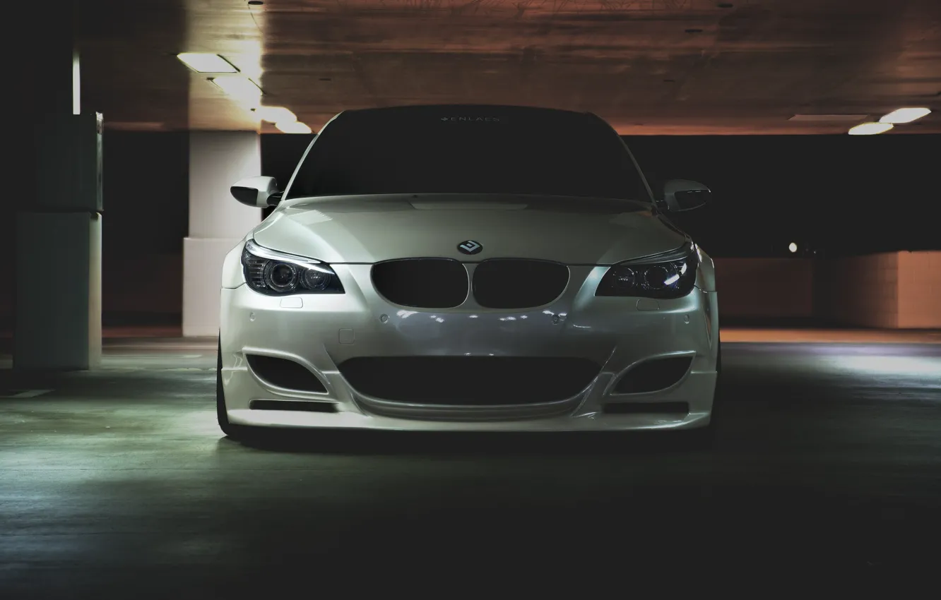 Фото обои BMW, E60, 5-Series, M5