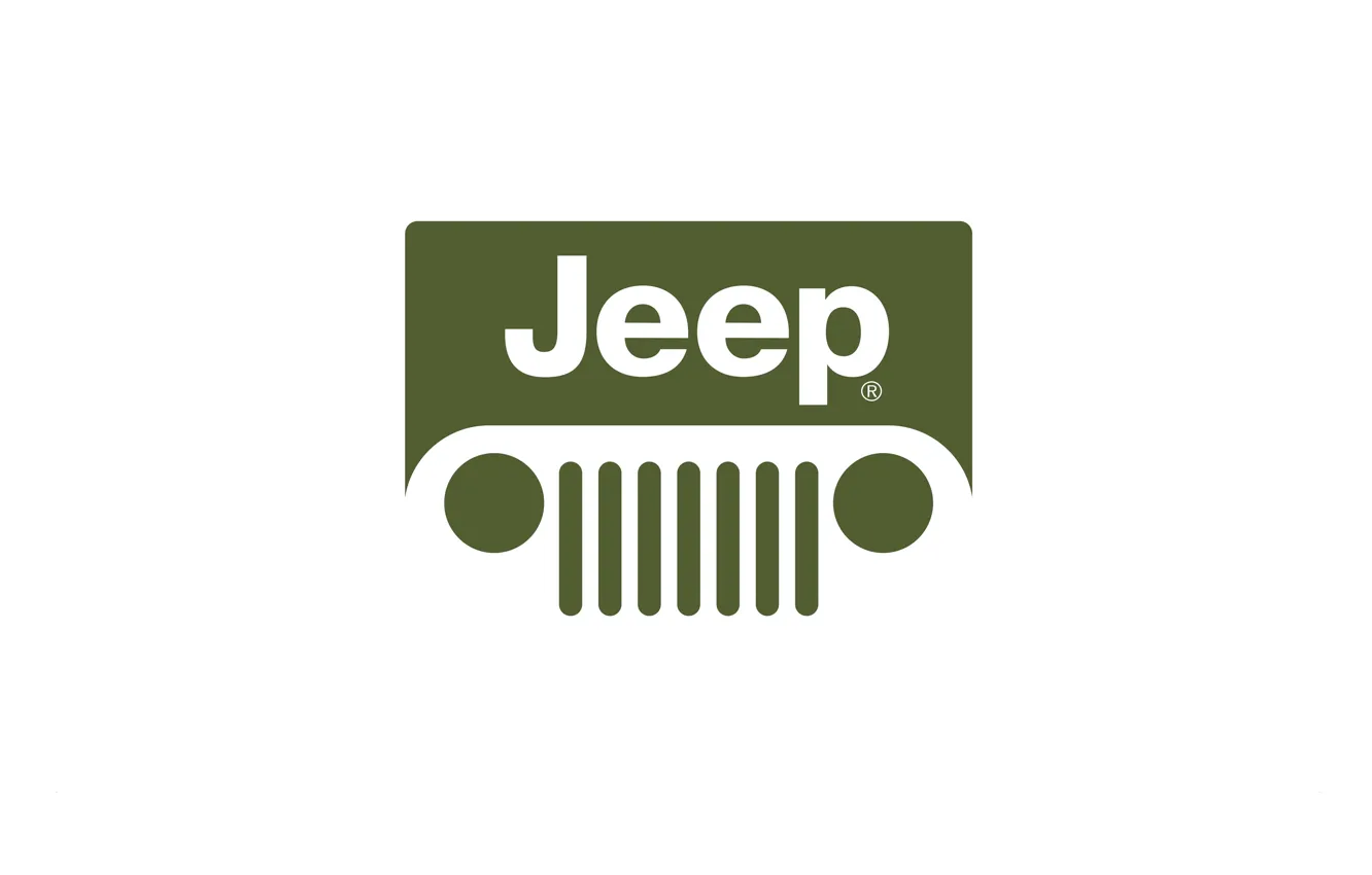 Фото обои logo, jeep, 4x4