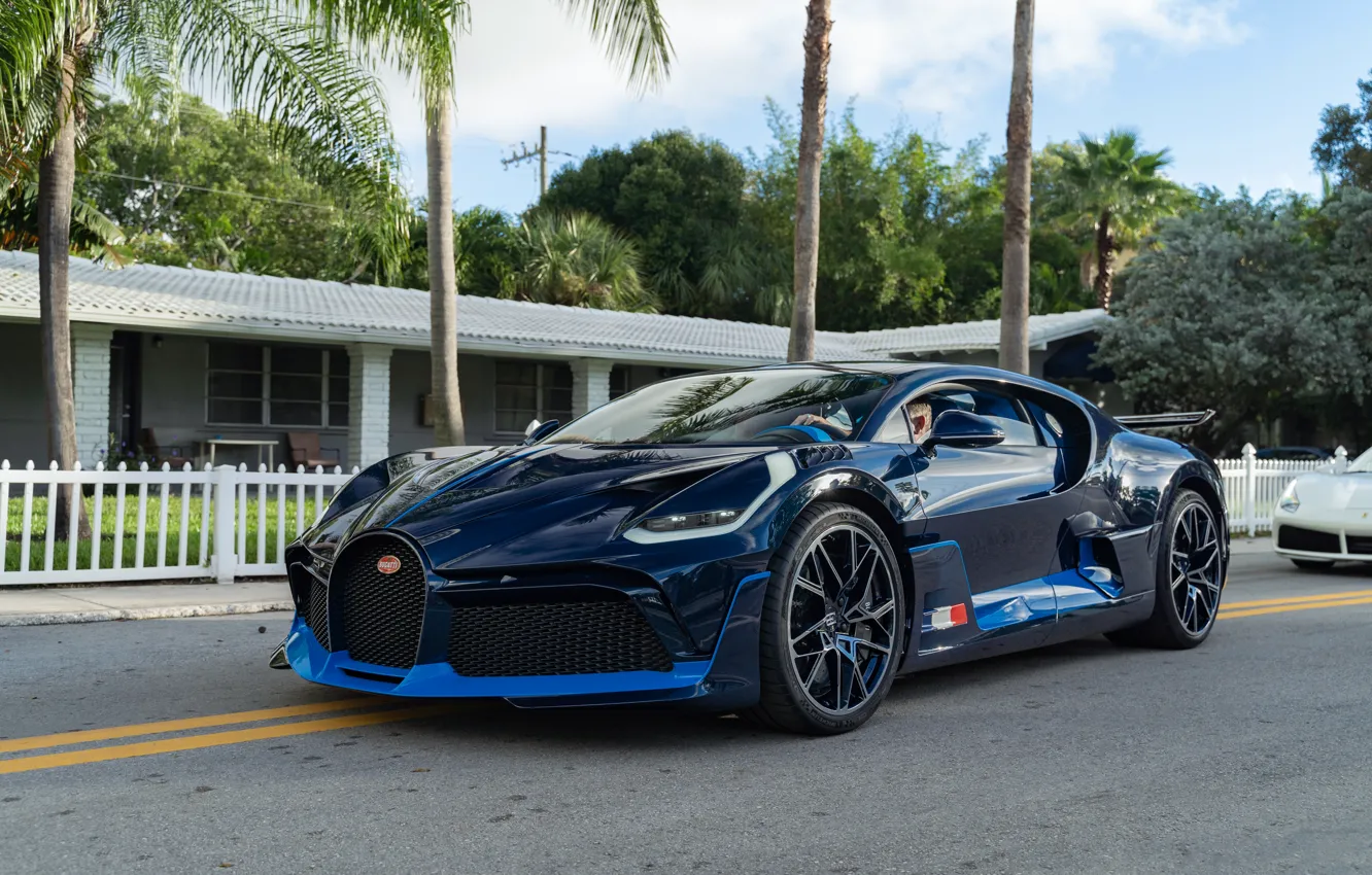 Фото обои спорткар, гиперкар, Bugatti Divo