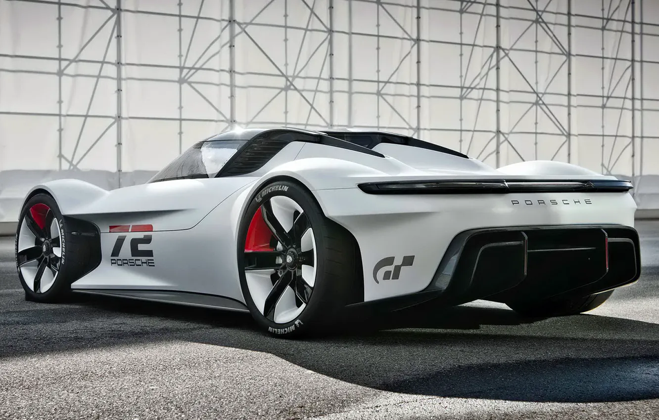 Фото обои Porsche, Vision, Gran Turismo, 2021