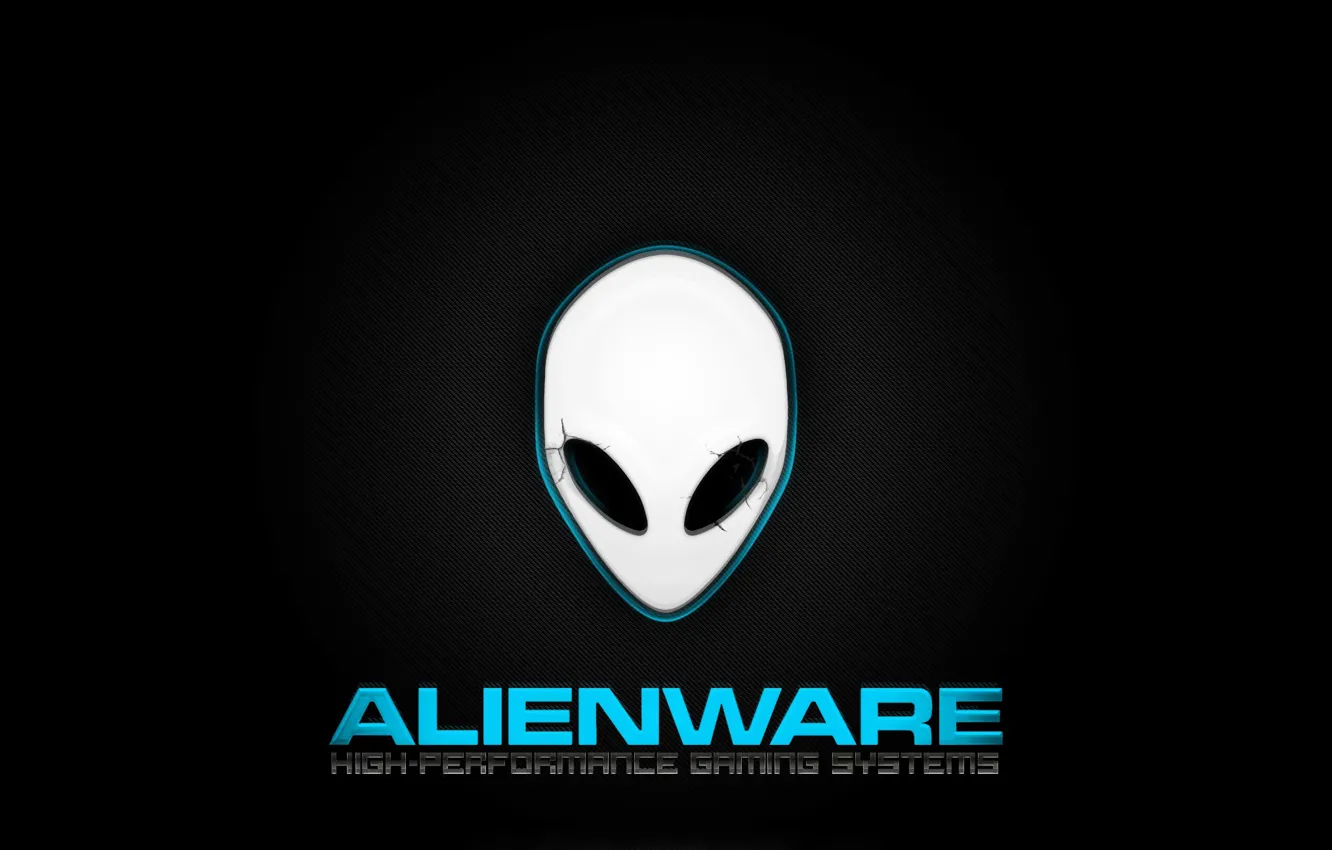 Фото обои черный фон, Alienware, high-performance gaming systems, высокопроизводительные игровые системы
