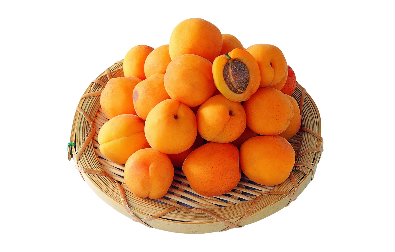 Фото обои фрукты, абрикосы, лакомство