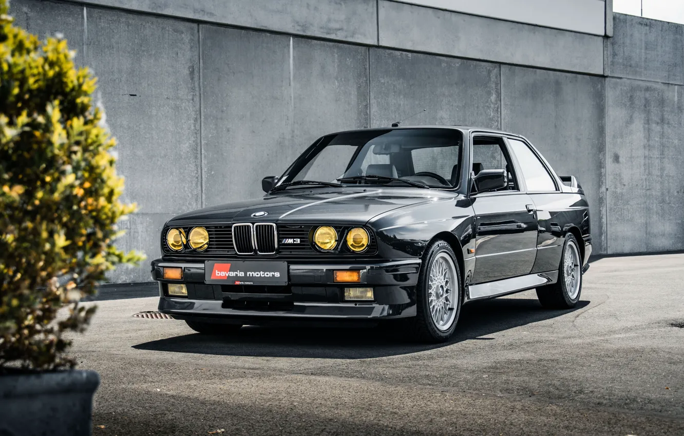 Фото обои BMW, black, coupe, custom, M3, BMW M3 coupe, Bavaria motors
