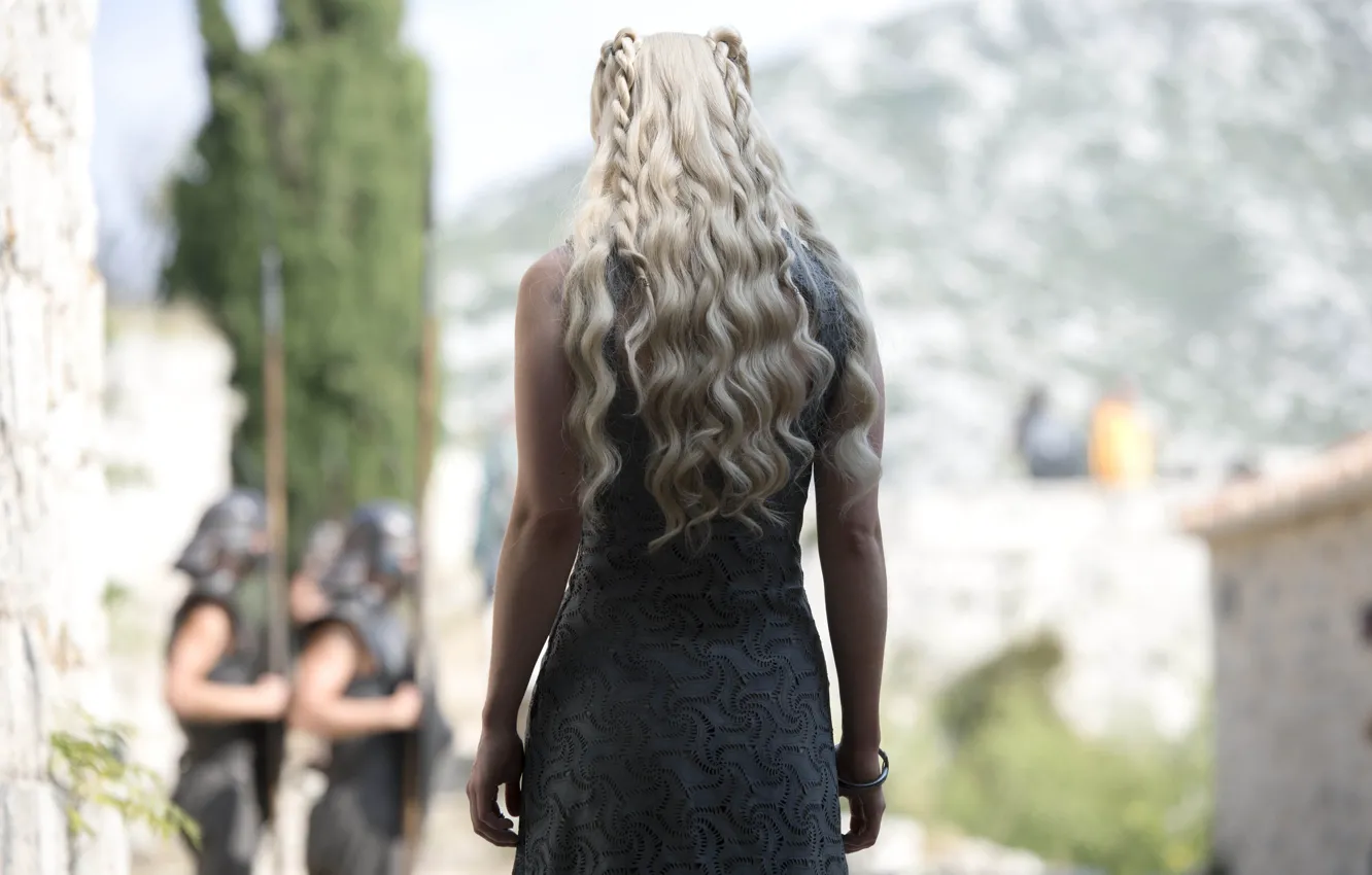 Фото обои Game of Thrones, Игра престолов, Emilia Clarke, Daenerys Targaryen, мать драконов